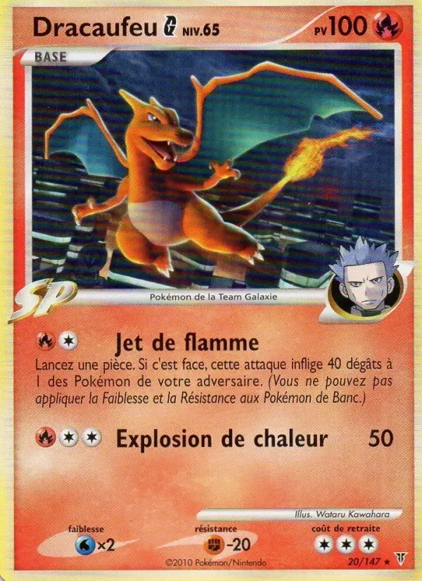 Carte Dracaufeu