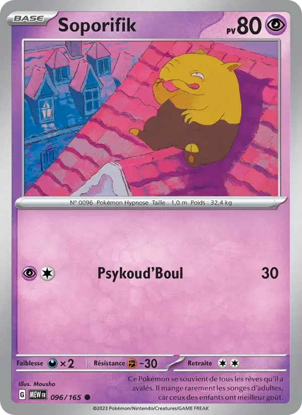 Carte Pokémon Soporifik — Pokémon 151
