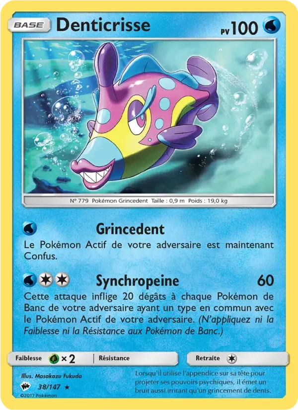 Carte Denticrisse