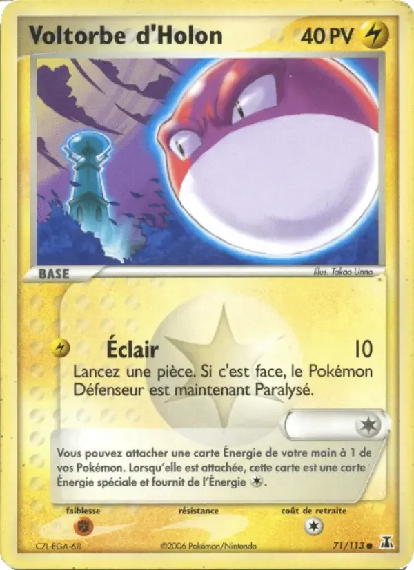 Carte Voltorbe d'Holon