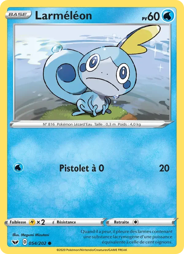 Carte Pokémon Larméléon — Épée et Bouclier