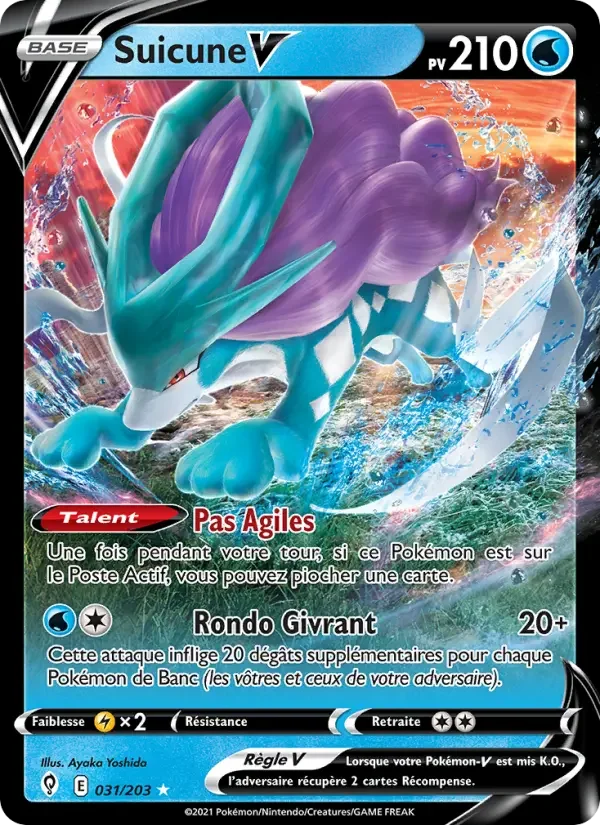 Carte Suicune V