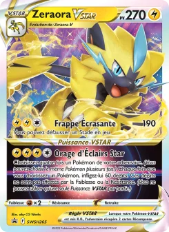 Carte Zeraora VSTAR