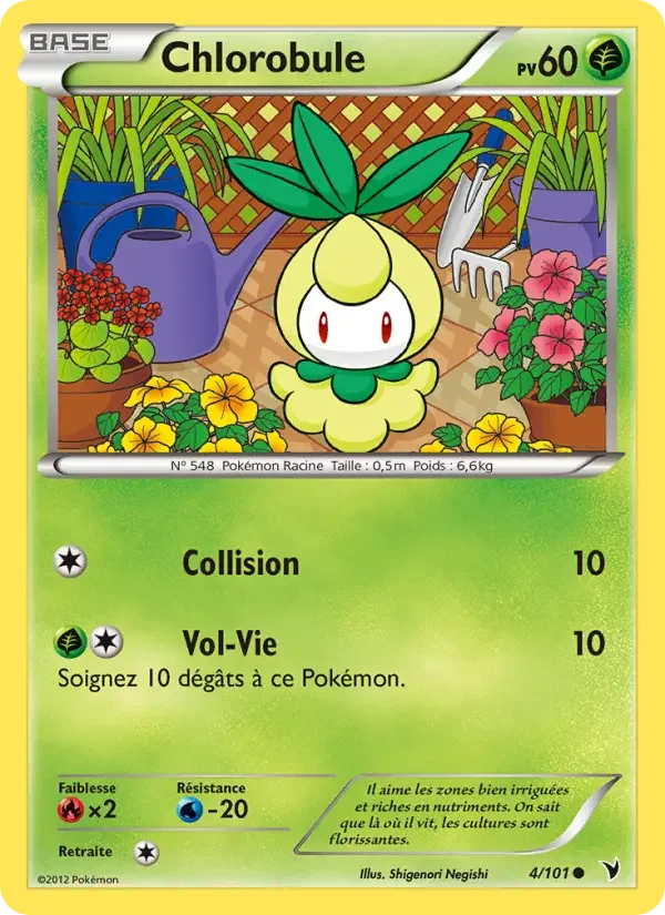 Carte Chlorobule