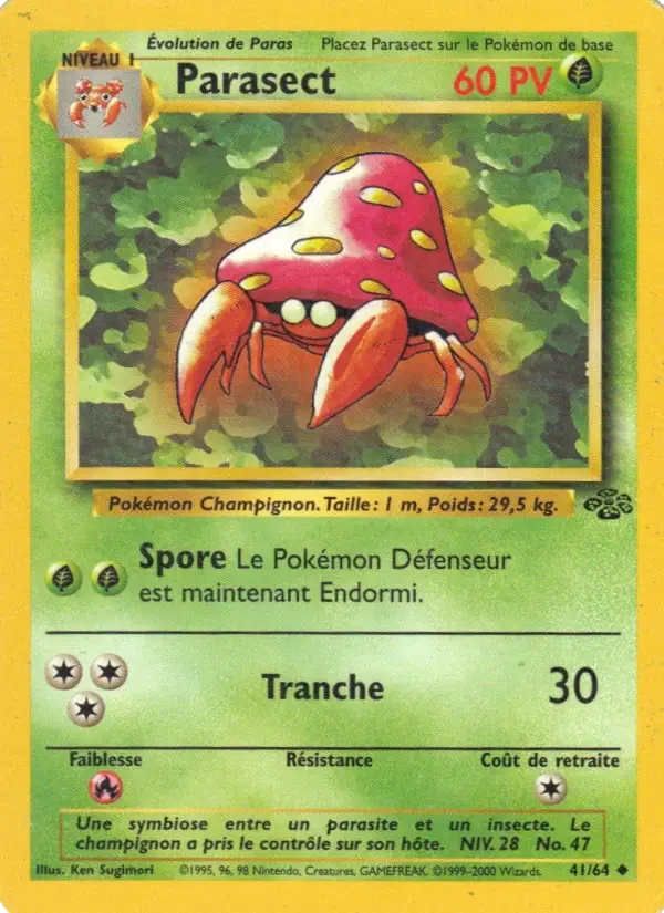 Carte Parasect