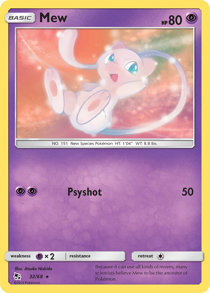 Carte Pokémon Mew — Destinées Occultes