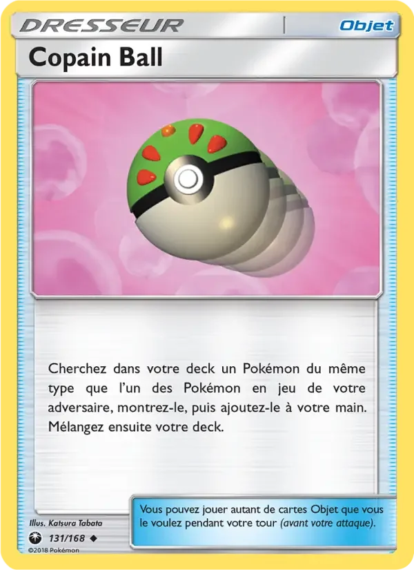 Carte Copain Ball