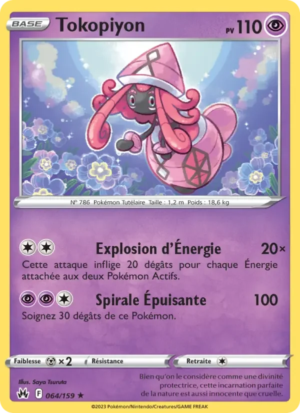 Carte Pokémon Tokopiyon — Zénith Suprême