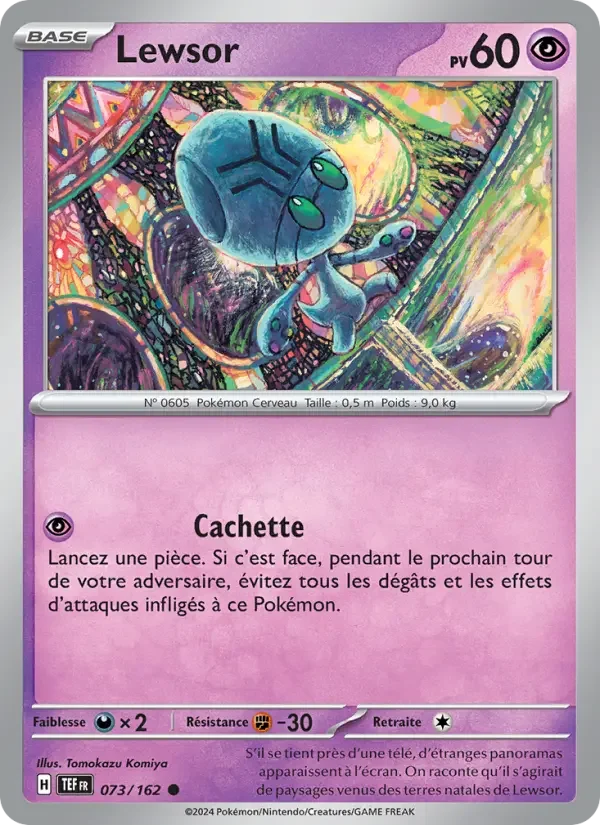 Carte Pokémon Lewsor — Forces Temporelles