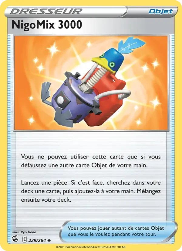 Carte Pokémon NigoMix 3000 — Poing de Fusion