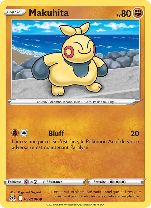 Carte Makuhita