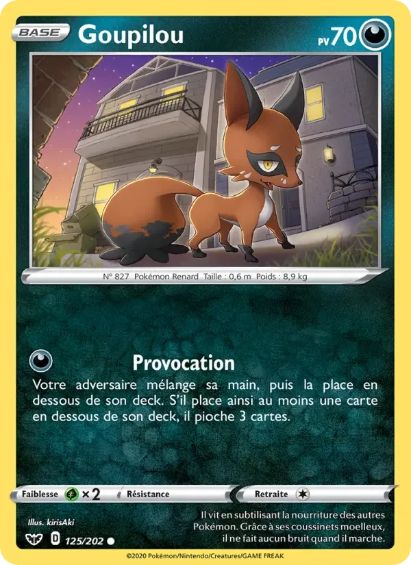 Carte Goupilou