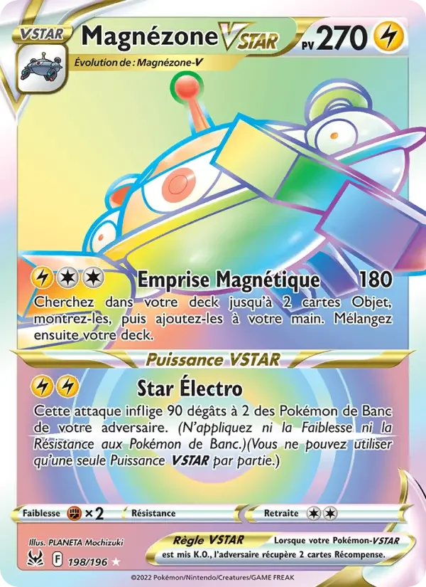 Carte Pokémon Magnézone VSTAR — Origine Perdue