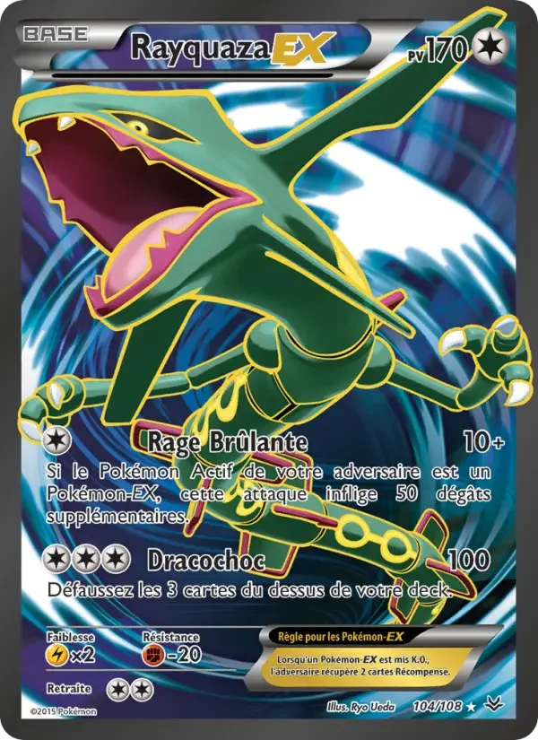 Carte Rayquaza EX
