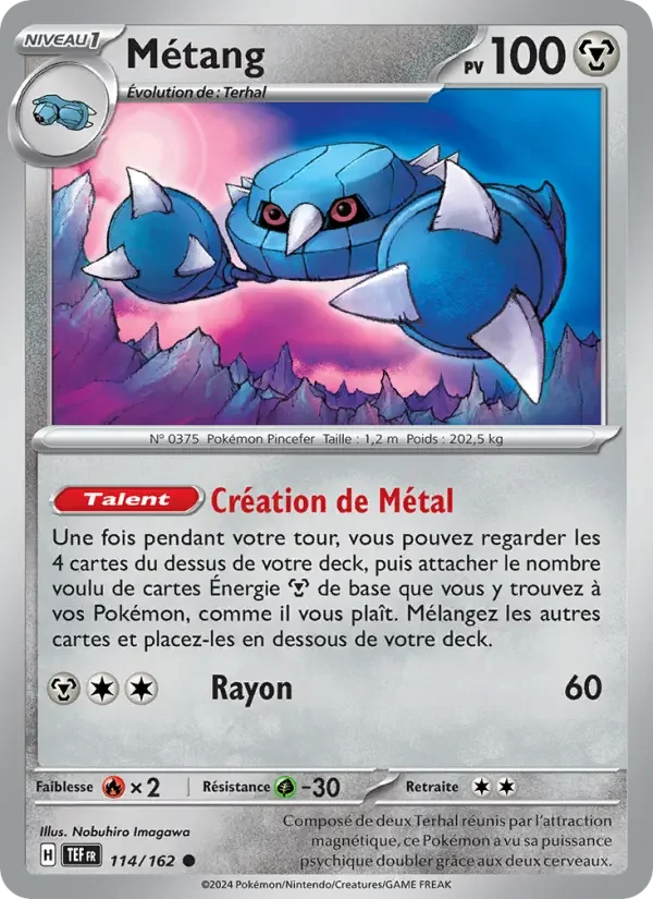 Carte Métang