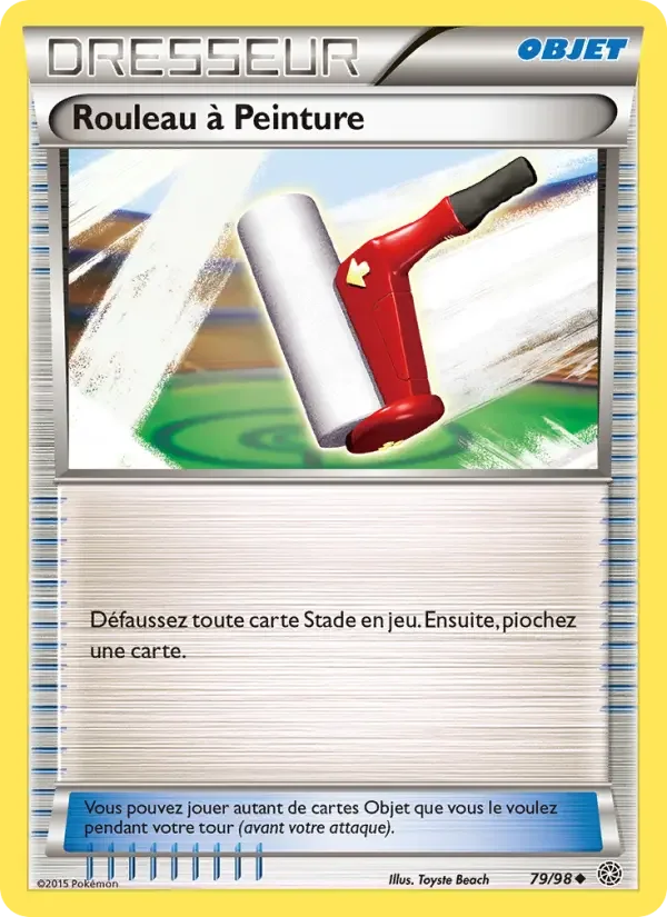 Carte Rouleau à Peinture