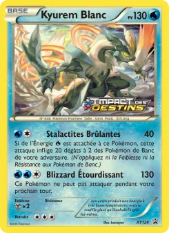 Carte Pokémon Kyurem Blanc — Promos X&Y