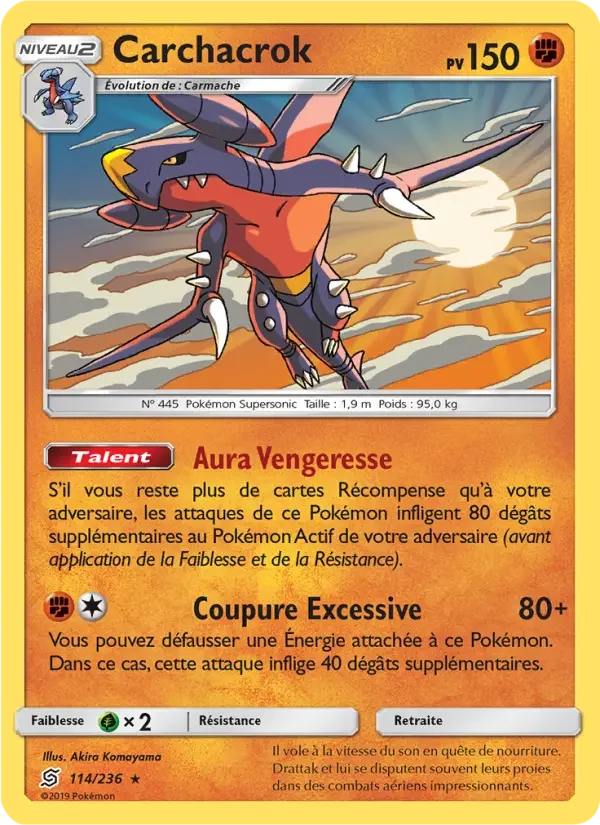 Carte Pokémon Carchacrok — Harmonie des Esprits