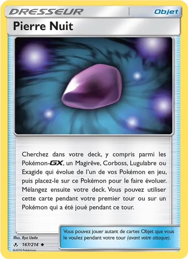 Carte Pokémon Pierre Nuit — Alliance Infaillible