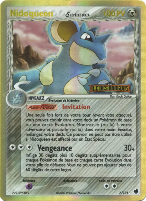 Carte Nidoqueen δ
