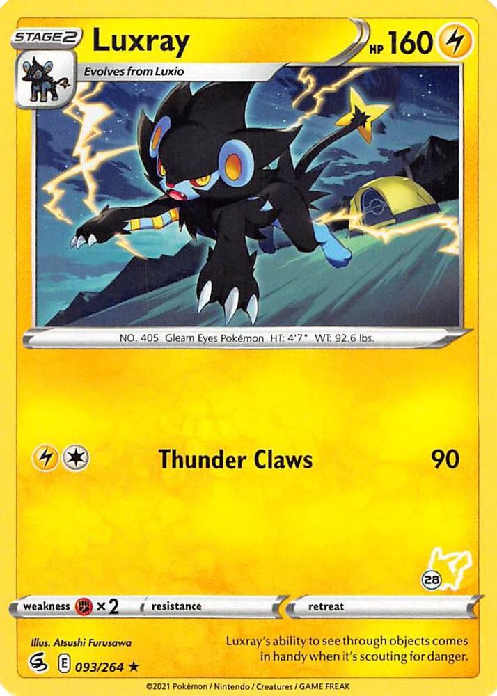 Carte Pokémon Luxray — Poing de Fusion
