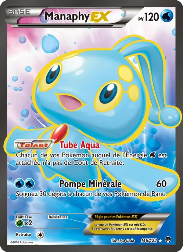 Carte Manaphy EX