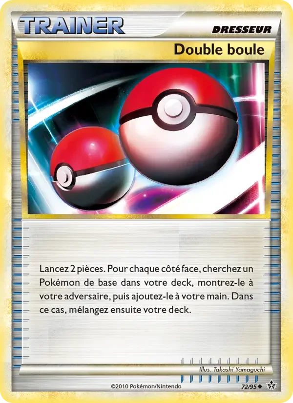 Carte Pokémon Double boule — Déchaînement