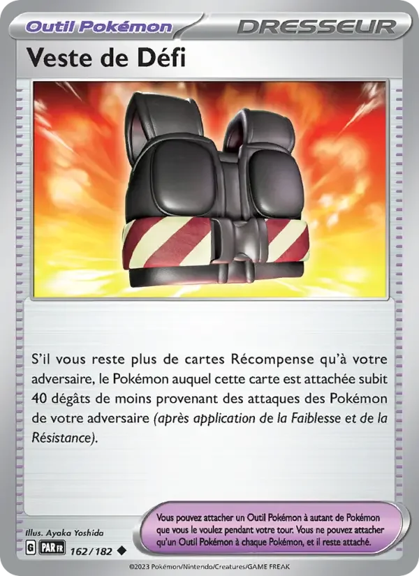 Carte Veste de Défi