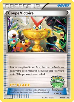 Carte Pokémon Coupe Victoire — Promos Noir et Blanc