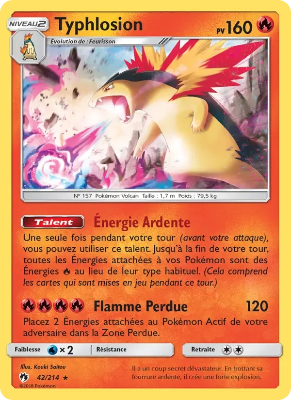 Carte Typhlosion