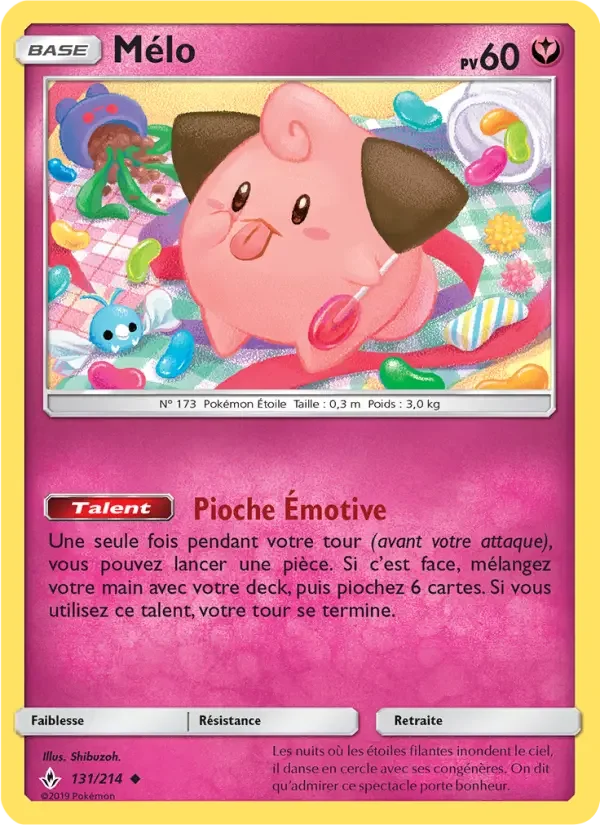 Carte Pokémon Mélo — Alliance Infaillible