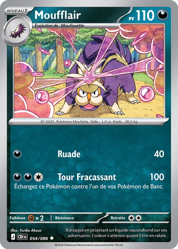 Carte Moufflair