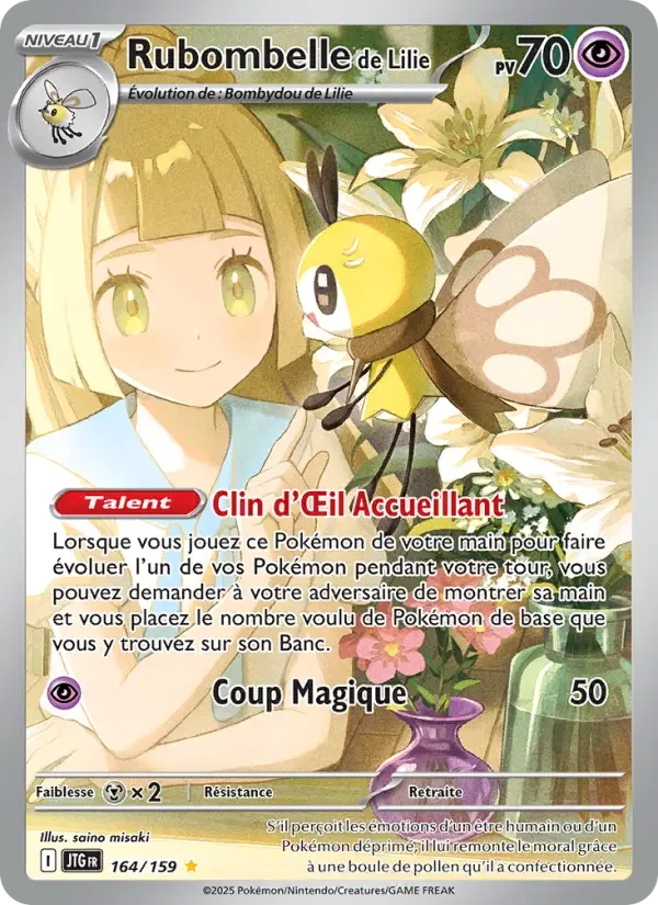 Carte Rubombelle de Lilie