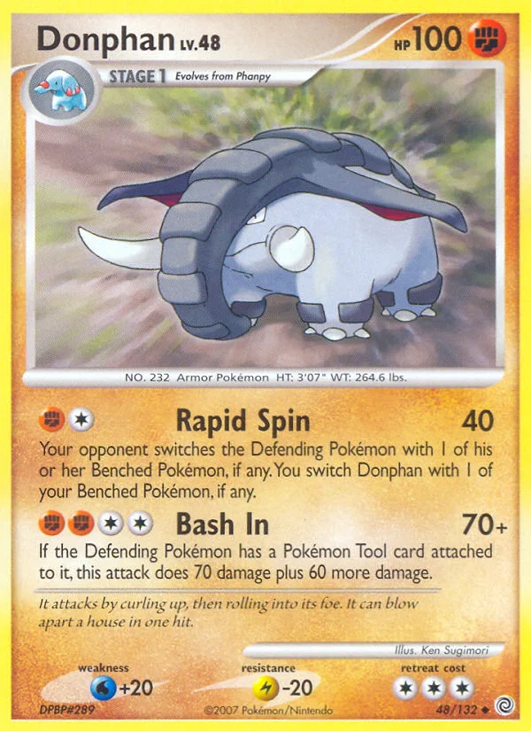 Carte Pokémon Donphan — Merveilles Secrètes