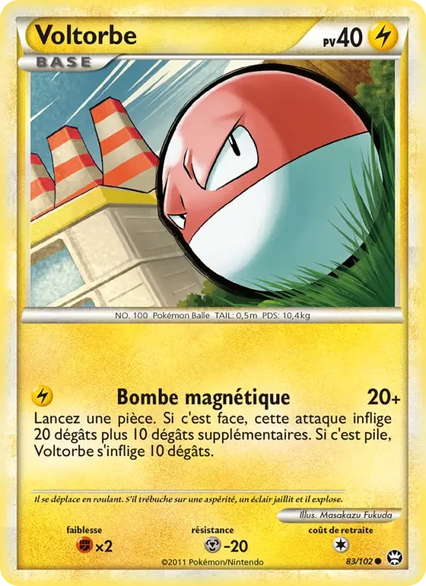 Carte Voltorbe