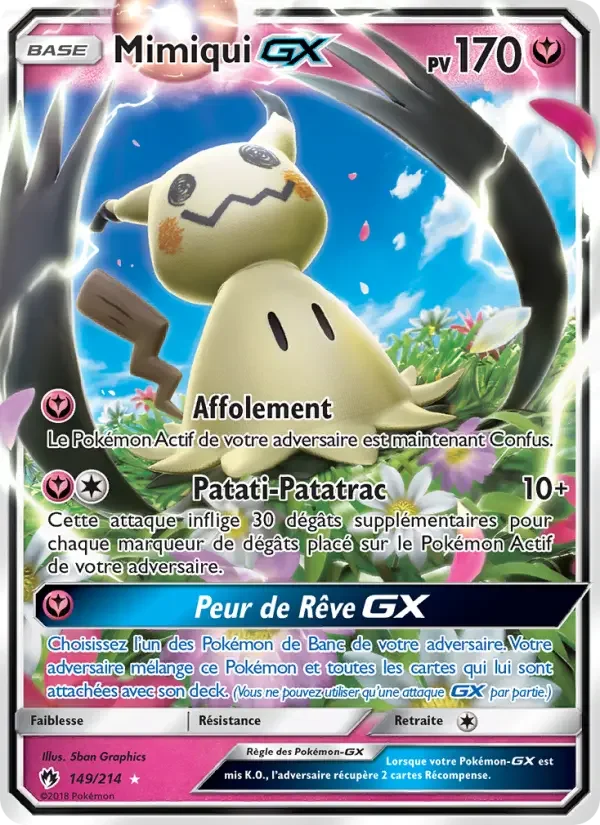 Carte Mimiqui GX