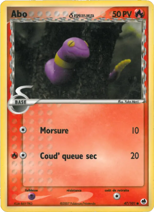 Carte Abo δ