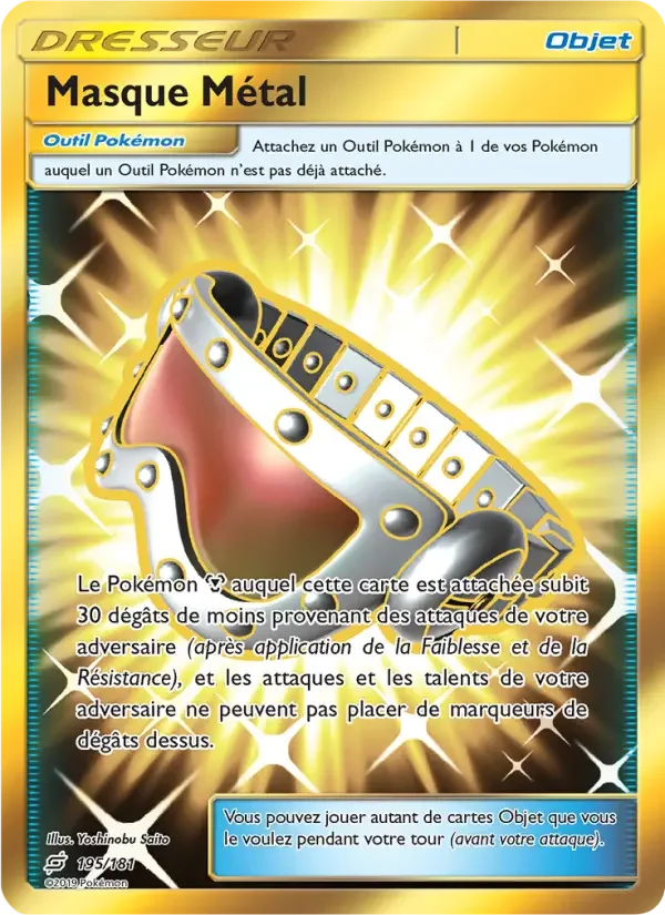 Carte Pokémon Masque Métal — Duo de Choc