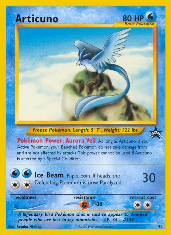 Carte Pokémon Artikodin — Promos Wizards