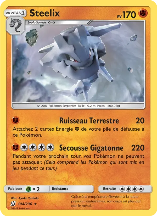 Carte Pokémon Steelix — Harmonie des Esprits