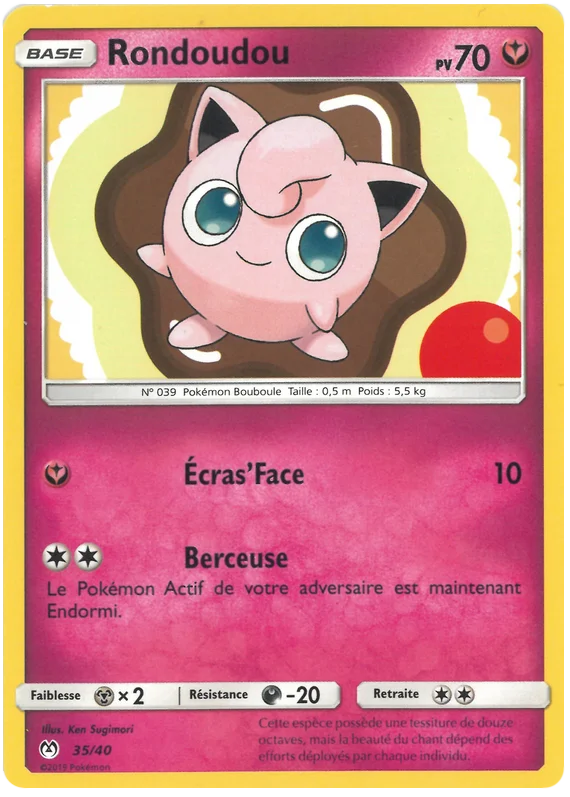 Carte Rondoudou