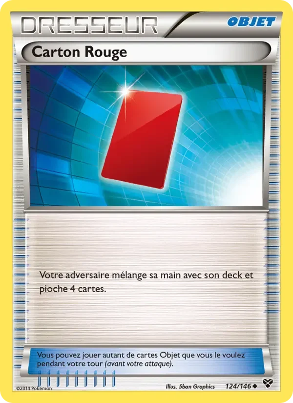 Carte Carton Rouge
