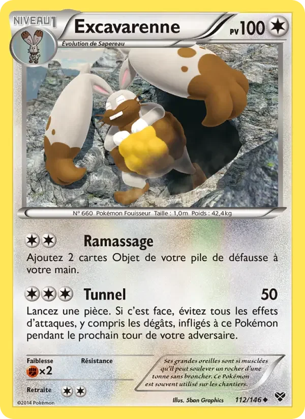 Carte Excavarenne