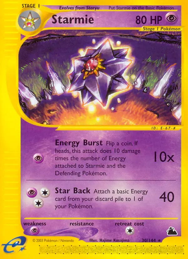 Carte Pokémon Staross — Skyridge