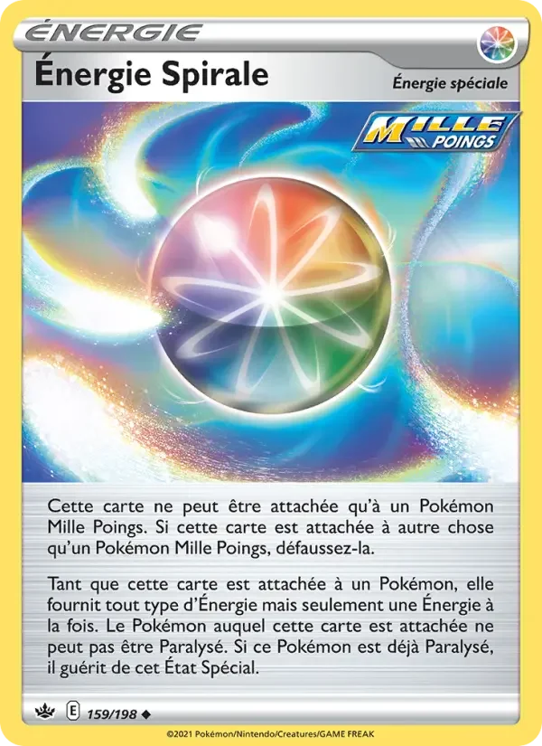Carte Énergie Spirale