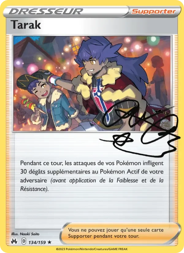 Carte Pokémon Tarak — Zénith Suprême