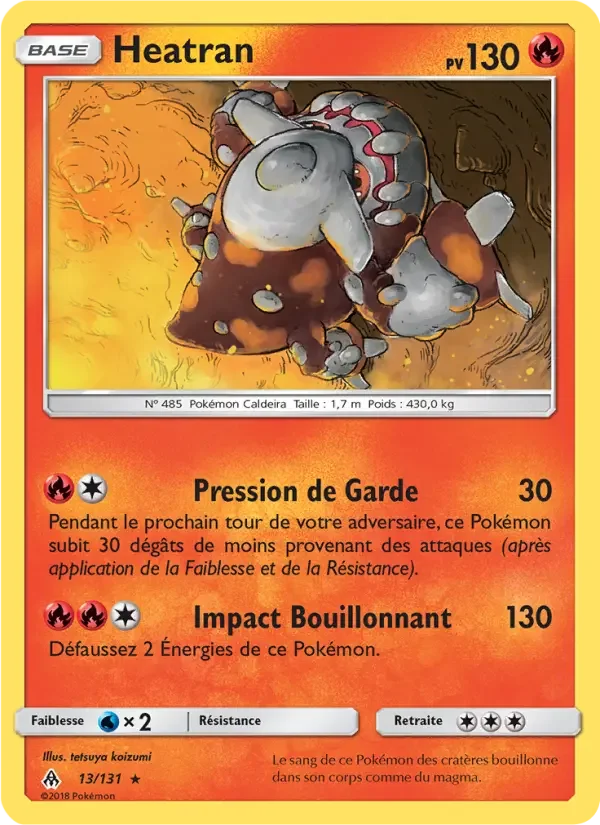 Carte Heatran