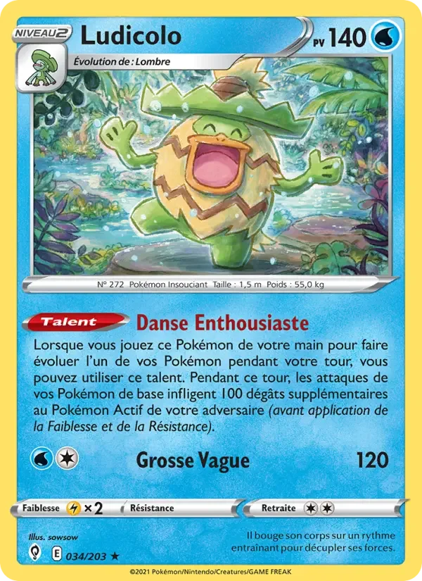 Carte Ludicolo