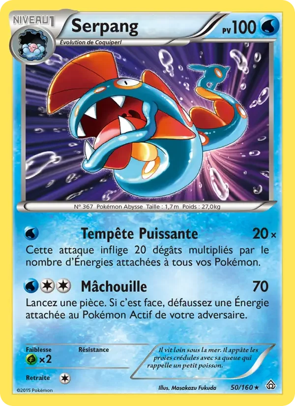 Carte Pokémon Serpang — Primo-Choc