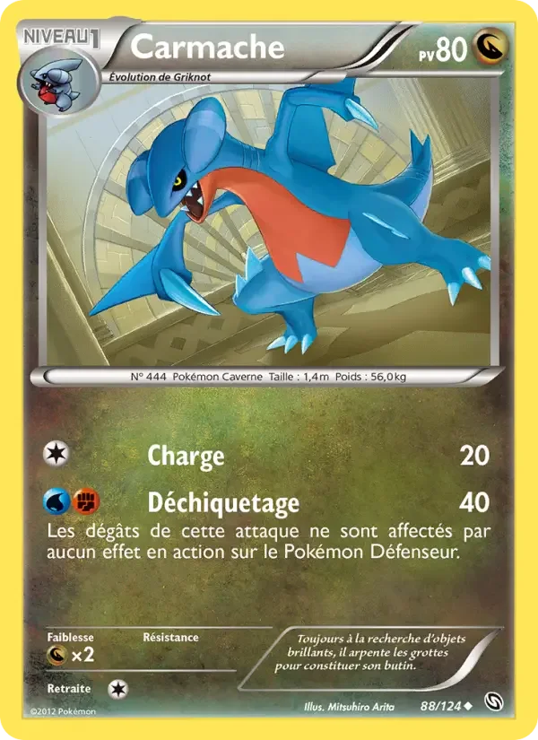 Carte Pokémon Carmache — Dragons Exaltés
